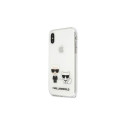 Karl Lagerfeld Karl & Choupette iPhone X / Xs Case - Transparent