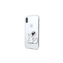 Karl Lagerfeld Choupette Fun iPhone X/Xs Case - Transparent