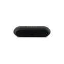 Guess Elongated Metallic Printed Logo Bluetooth TWS Headphones + Docking Station - Black