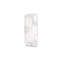 Guess Flower Desire Red Rose iPhone X Case - Transparent