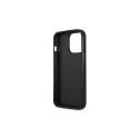 Guess Saffiano Triangle Logo case for iPhone 13 Pro / 13 6.1" - silver