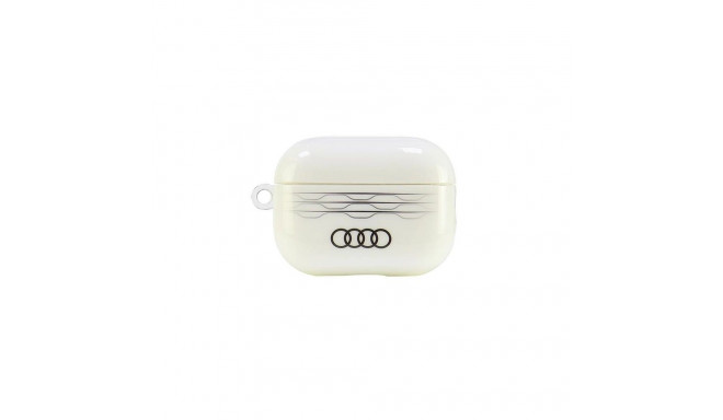 Audi IML Geometric Pattern Case for AirPods Pro 2 - White