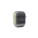 Audi IML Geometric Pattern Case for AirPods 1 / 2 - Gray