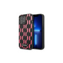 Karl Lagerfeld Monogram Plaque iPhone 13 Pro Max 6.7" Case - Pink