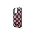 Karl Lagerfeld Monogram Plaque iPhone 13 Pro Max 6.7" Case - Pink