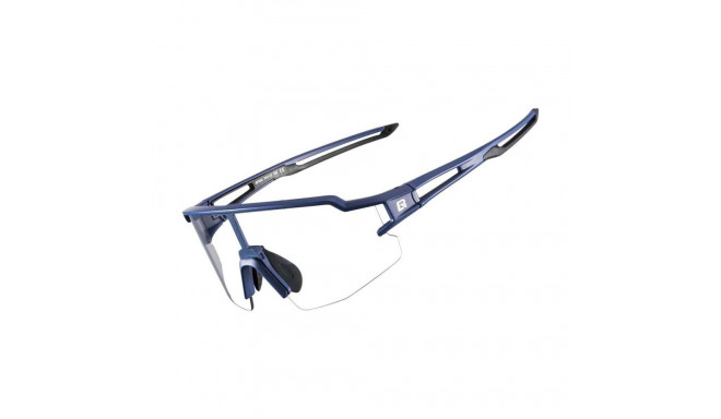 Rockbros 10174 photochromic UV400 cycling glasses - blue