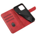 Magnet Case with flap for Samsung Galaxy A26 - red