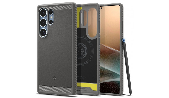 Spigen Rugged Armor Mag MagSafe Case for Samsung Galaxy S25 - Gray