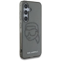 Case Karl Lagerfeld Rhinestones Karl Head Logo Samsung Galaxy S25 black