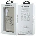 Case Karl Lagerfeld Rhinestones Karl Head Logo Samsung Galaxy S25 black