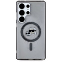 Karl Lagerfeld Button Karl & Choupette Heads Printed Logo MagSafe Samsung Galaxy S25 Ultra case 