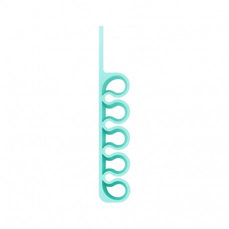 Silicone office organizer - mint