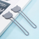Silicone cable reel - gray