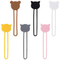 Silicone cable reel - gray