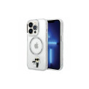 Karl Lagerfeld KLHMP13LHNKCIT iPhone 13 Pro 6.1" hardcase transparent Iconic Karl&Choupette Magsafe