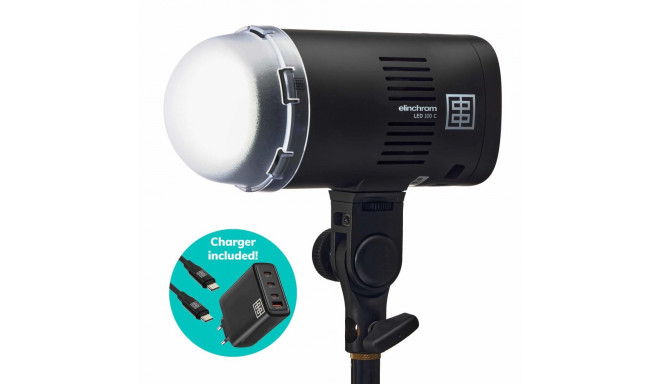 Elinchrom LED 100 C LED Light Kit with Charger