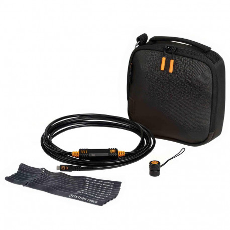 Optima tethering-alustuskomplekt, sirge, must