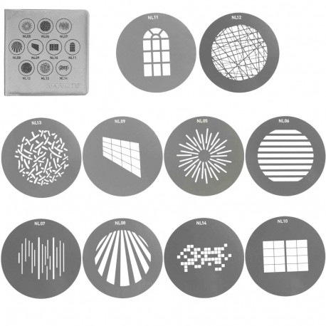 Nanlite gobode komplekt 1 seadmele PJ-FMM