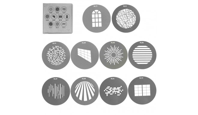 Nanlite Gobo Set 1 | For PJ-FMM