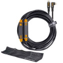 LeverLock & Cable Kit, Optima, 4.6m, Straight, Orange