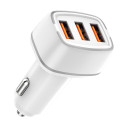 Autolaadija 2x USB-A + USB-C 32W 12/24V