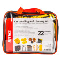 Auto detailide ja puhastuskomplekt 22osa
