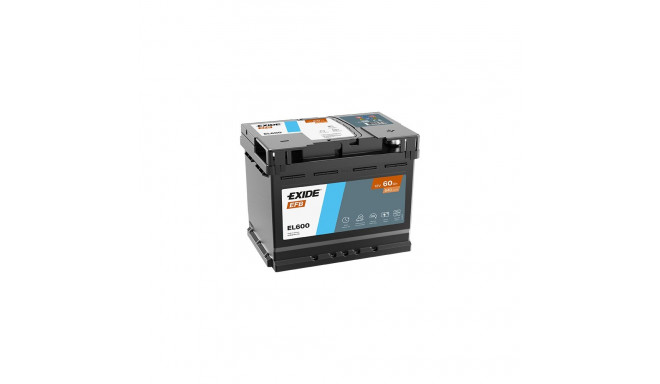 Exide EFB 60Ah 640A 242x175x190-+