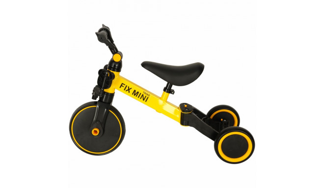 Trike Fix Mini maastikuratas 3in1 koos pedaalidega kollane