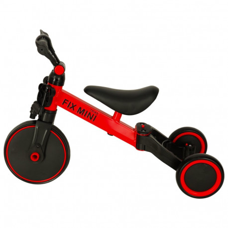 Trike Fix Mini maastikuratas 3in1 koos pedaalidega punane
