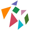 Magnetic puzzle book 3D tangram plokid