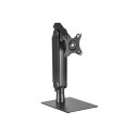 Freestanding single monitor mount 17 - 32 inches (43 - 81 cm), max. 8 kg, fully flexible desk stand