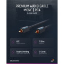 ClickTronic HQ OFC 1xCINCH - 1xCINCH connection cable, M/M, 7.5m