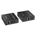 PremiumCord 4-port USB 3.0 Extender Adapter via Cat5e/Cat6 up to 100m