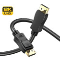 PremiumCord DisplayPort 1.4 connection cable M/M, gold-plated connectors 1,5m
