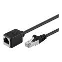 PremiumCord Extension Patch cable F/UTP RJ45-RJ45 M/F 10m