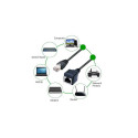 PremiumCord Extension Patch cable F/UTP RJ45-RJ45 M/F 15m