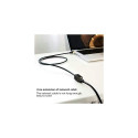 PremiumCord Extension Patch cable F/UTP RJ45-RJ45 M/F 10m