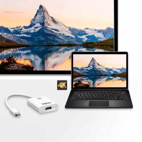 ATEN 4K Active adapter Mini DisplayPort - HDMI M/F 3840 x 2160@30Hz