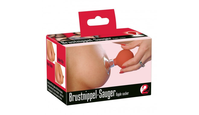 Pompeczki do sutków czerwone