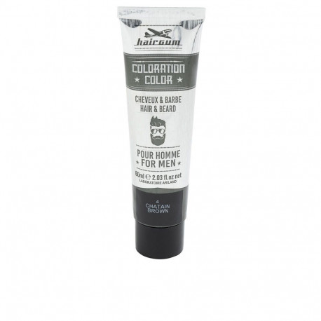 Hairgum habeme- ja juuksevärv #4 60g, kastanpruun