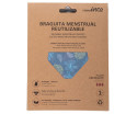 INCA BRAGUITA MENSTRUAL absorción super #azul talla M 1 u