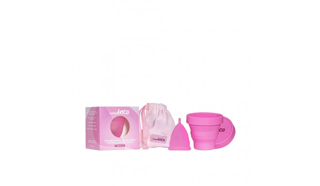 INCA COPA MENSTRUAL con esterilizador talla S 1 u