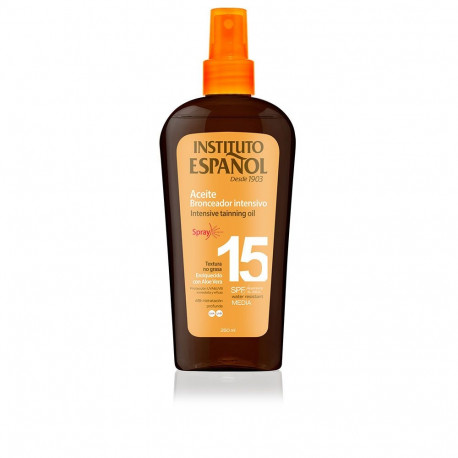 INSTITUTO ESPAÑOL PROTECTOR SOLAR aceite intensivo spray SPF15 250 ml