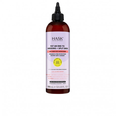HASK TEXTURE solución anti caída con agua de arroz 355 ml