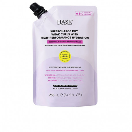 HASK TEXTURE mascarilla capilar ligera hidratante 235 ml