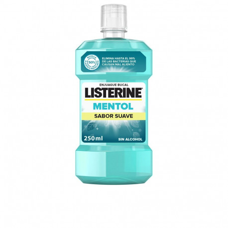 LISTERINE MENTOL SUAVE 0% alcohol enjuague bucal 250 ml