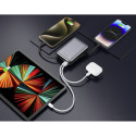 Swissten Power Bank 20000 mAh with Built-In Cables USB-C and Lightning