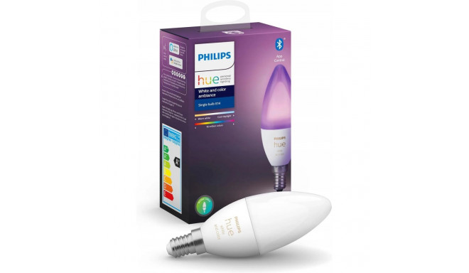 Philips White Color Ambiance Bluetooth LED Cвеча E14 5.3W 470lm