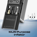 Promate PowerPump Elektriskais gaisa kompresors 7500mAh / 150PSI