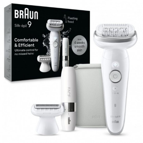 Braun SES9-341 Эпилятор + FS1000 Минибритва для лица